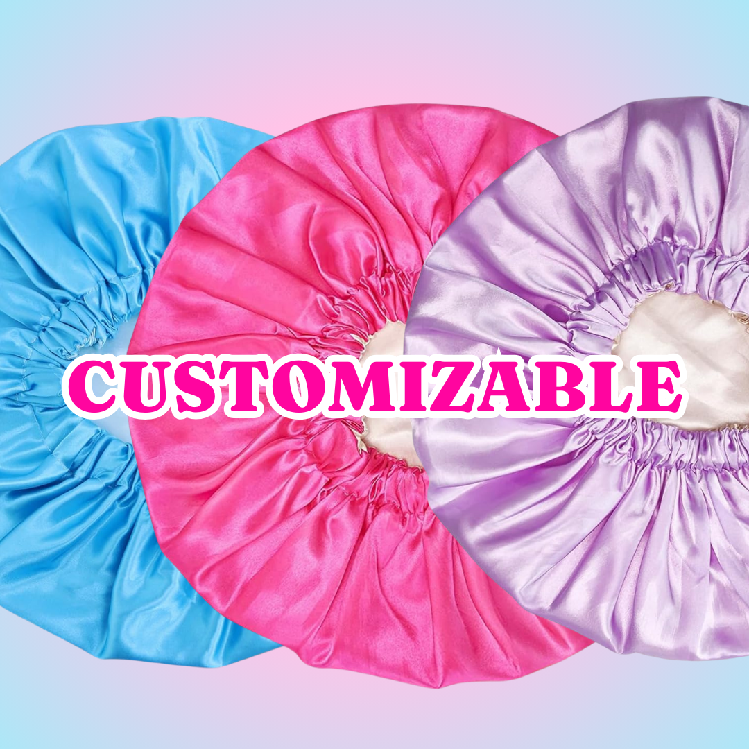 Custom Satin Bonnet