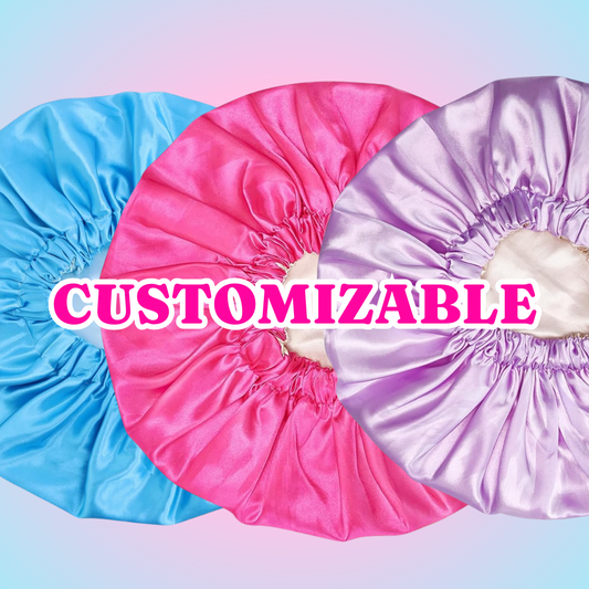 Custom Satin Bonnet